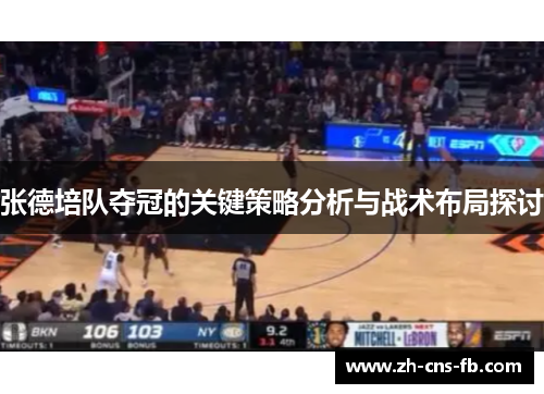 张德培队夺冠的关键策略分析与战术布局探讨