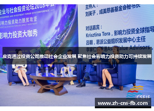 皮克通过投资公司推动社会企业发展 聚焦社会影响力投资助力可持续发展