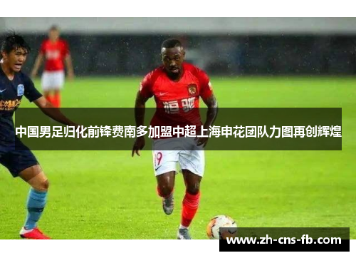 中国男足归化前锋费南多加盟中超上海申花团队力图再创辉煌